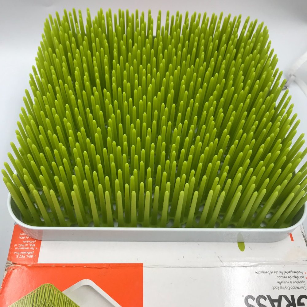 Boon Grass Countertop Drying Rack Green - Picture 4 of 5